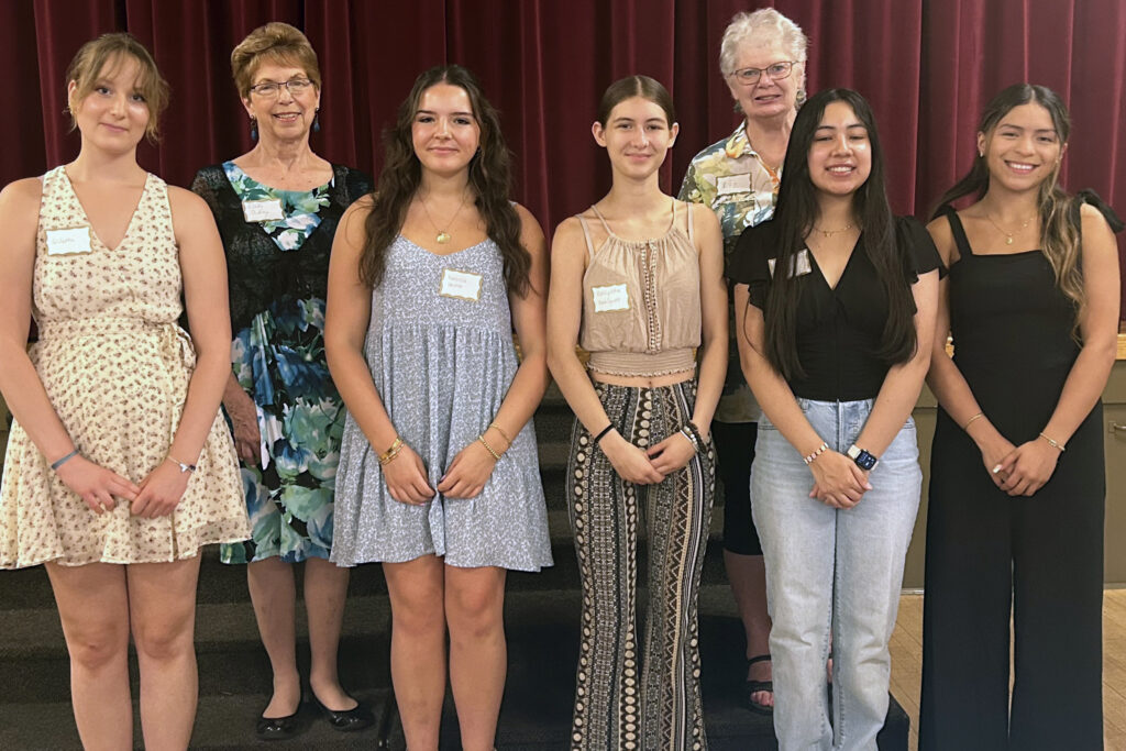 Placerville Shakespeare Club 2024 Scholarship Winners