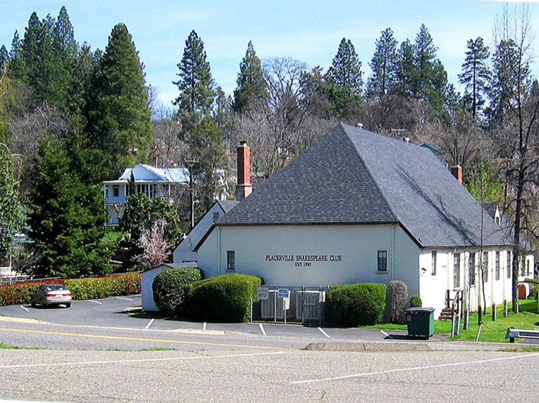 Back of the Clubhouse with parking